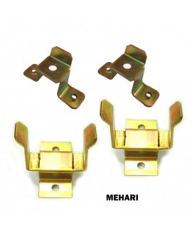 Kit brackets for secondary silencer Mehari (5010 x2 + 3108B x2)
