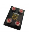 Pneumatic valve caps with Citroen logo (4 pieces)