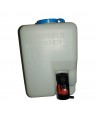 Windscreen washer tank with adaptable electric pump