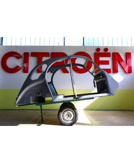 2CV chassis shell (new and electro-galvanized)