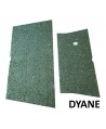 Feltro insonorizzante cofano Dyane (composto da 2 pezzi) materiale conforme d'origine