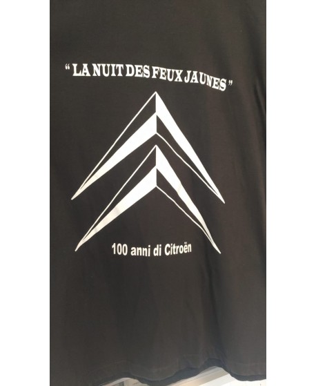 Tshirt "Notte dei fari gialli" Centenario fosforescente