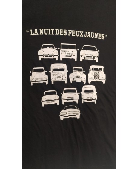 Tshirt "Notte dei fari gialli" fari fosforescenti