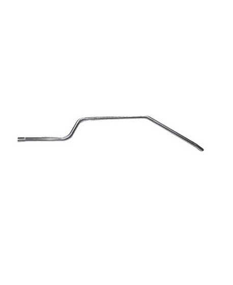 171C4 Tubo scarico finale lungo inox
