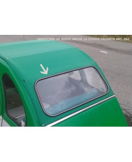 5306 Guarnizione lunotto posteriore capote 2CV
