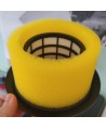 Air filter with old model cover