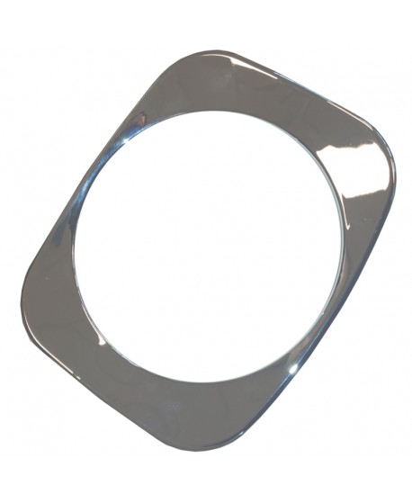 408 Cornice faro cromata nuovo modello Dyane Mehari (per calotta in plastica)