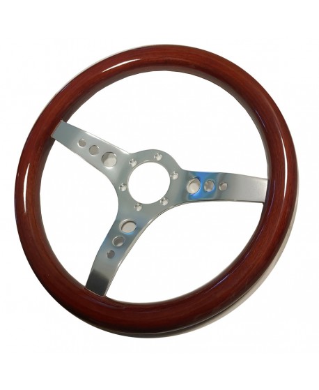 Wooden steering wheel
