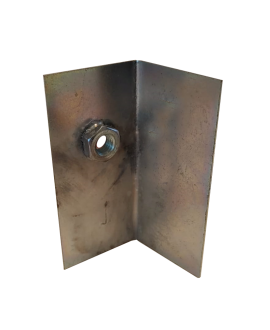 Upper left door hinge reinforcement plate