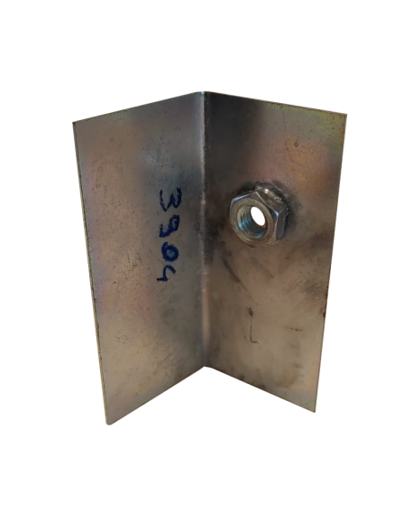 Upper right door hinge reinforcement plate