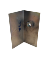 Upper right door hinge reinforcement plate