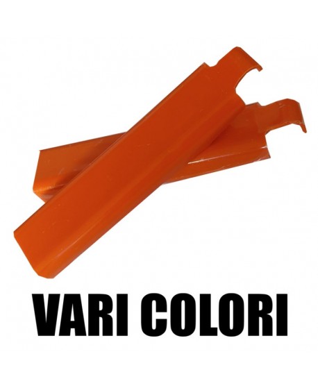 3595 Coppia copricerniera inferiore porta vecchio modello Mehari (vari colori)