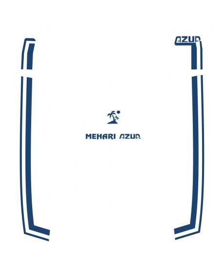 Decalcomania Mehari AZUR