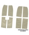 Kit tele sedili panca anteriore e panca posteriore (811x2 + 812x4 + 813x2)