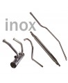 Stainless steel exhaust KIT with long end pipe (171c1-2-3-4)