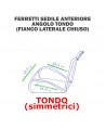 Ferretti sedile angolo tondo (diam.4mm x 3 pezzi)