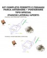 Ferretti kit Special completo (diam.4mm x 2 pezzi + 6 ferretti per le asole)