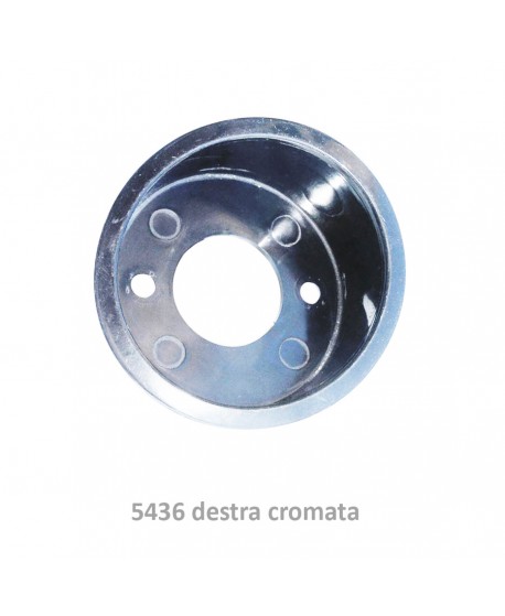 5436 Cornice plastica supporto freccia anteriore destra CROMATA 2cv