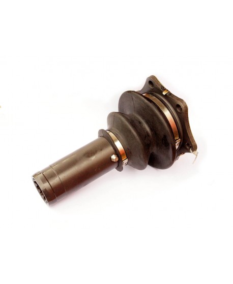Homokinetic joint on the gearbox side