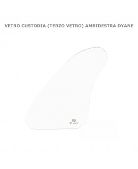 Vetro custodia ambidestro (terzo vetro) Dyane