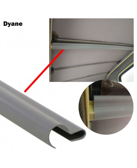 2328 Guarnizione in plastica centrale copritraversa del tetto Dyane
