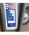 Adesivo per tagliando "Total" NPM con spazio per annotazioni, cambio olio, ecc…