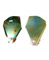 Front shock absorber support plate, left