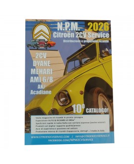 Catalogo NPM Citroen 2cv Service (2cv, Dyane, Mehari...)