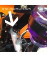 5112 Guarnizione in rame per pompa su raccordo a vite della vaschetta in vetro (esterno 22mm circa, interno 16mm circa)