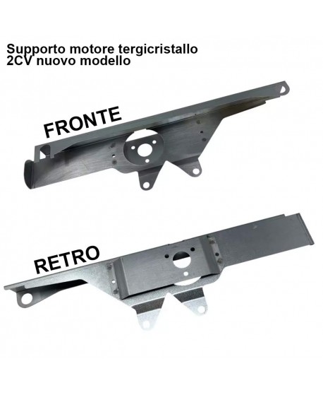 5444 Supporto motorino tergicristallo 2CV nuovo modello (per motorino 240)