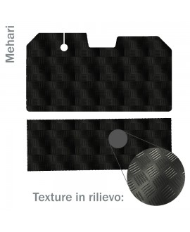 Kit tappeti anteriore + posteriore Mehari zigrinati (vedere foto)