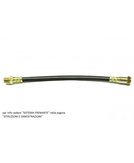 1107 Flessibile pompa freno a due uscite 2cv dal 1964 al 1970