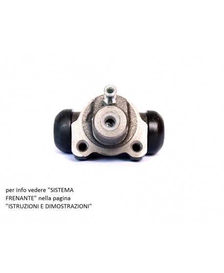Rear brake cylinder DOT oil (until 1964) old model