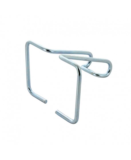 Pad support spring on brake caliper