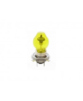 257 Lampada faro alogena con cappuccio giallo H4