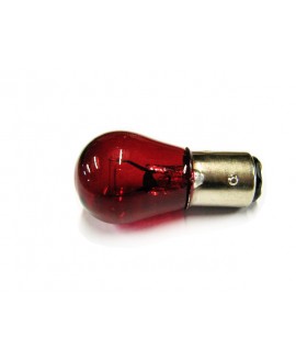 Lampada rossa doppio filamento 5/21w - 12v (per plastica trasp)