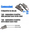 Buzzer warning lights 12V universal