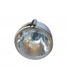 Complete chrome headlight KIT (plastic cap) with aftermarket parabola
