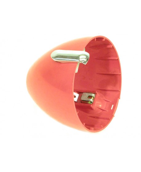 Round plastic headlight cap for 2CV (to be painted)