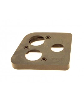 Spacer for  left rear light, black colour for 2cv