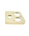 Spacer for right rear light, grey colour for 2cv