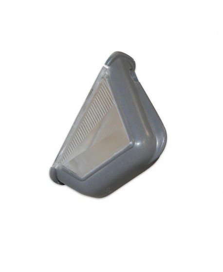 1226 Plastica centrale luce targa vecchio modello fino al 70