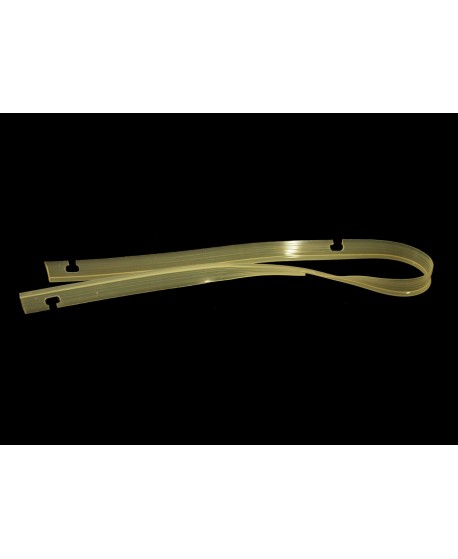 Transparent rear fender seal