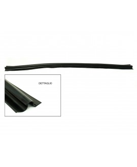 Rear door hinge gasket 2cv ambidextrous BLACK