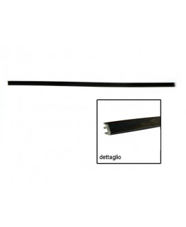 1326 Guarnizione nera parafreddo finestrino porta anteriore