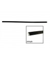 Front door window seal black gasket