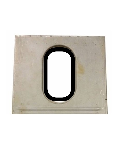 1340 Guarnizione vetro ovale portello posteriore Azu