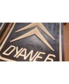 Pair of rear mud flaps Dyane