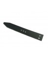Black hood strap
