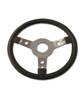 462 Volante sportivo alluminio nero